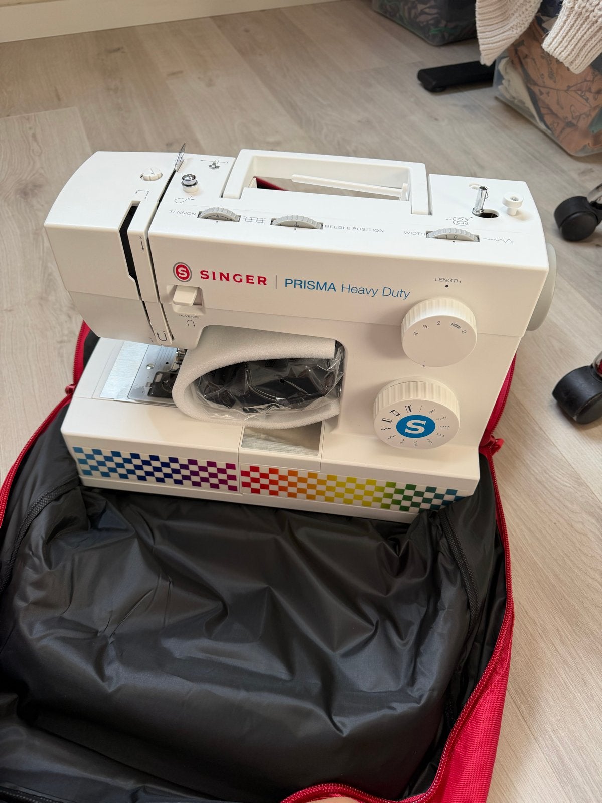 Singer Prisma Heavy Duty Naaimachine - Zo goed als nieuw, Ophalen, Zo goed als nieuw, Naaimachine, Singer
