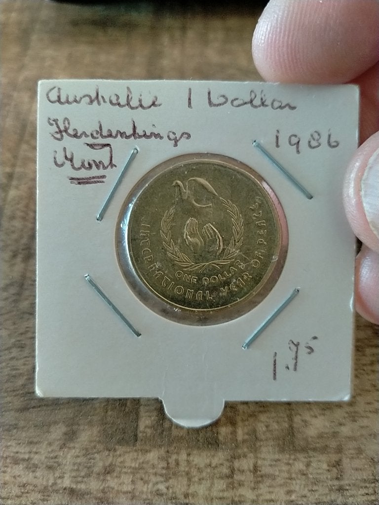 Australië 1 Dollar 1986, Ophalen of Verzenden, Losse munt