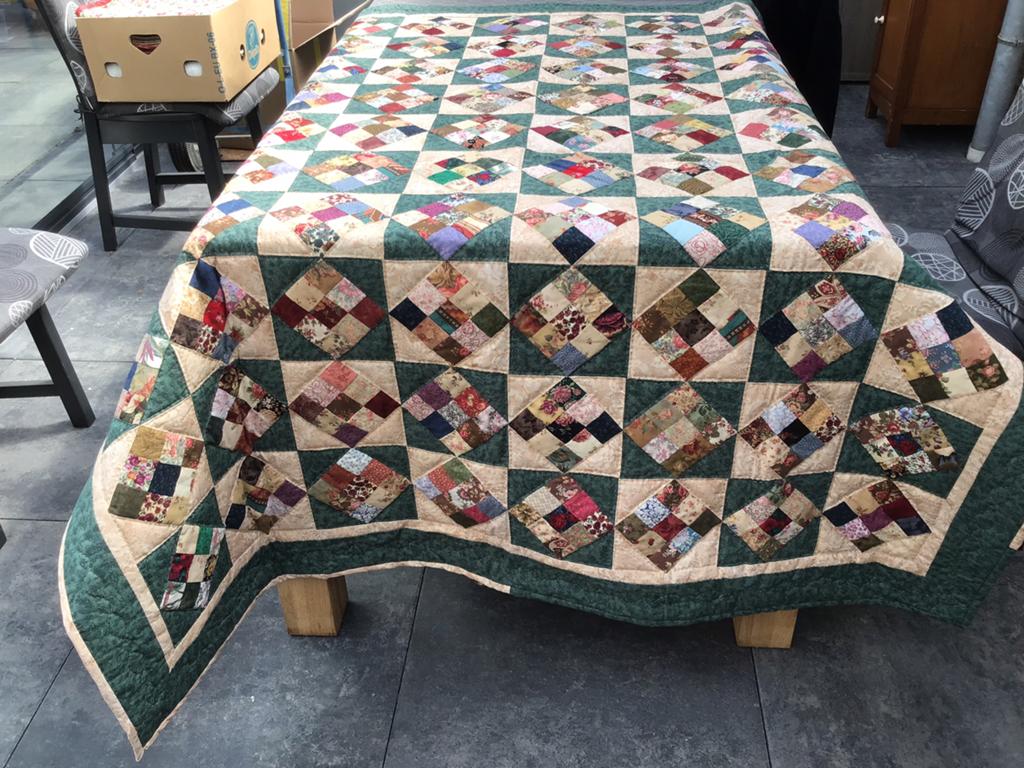 Quilt. 190x155cm, Hobby en Vrije tijd, Stoffen en Lappen, Ophalen, Zo goed als nieuw