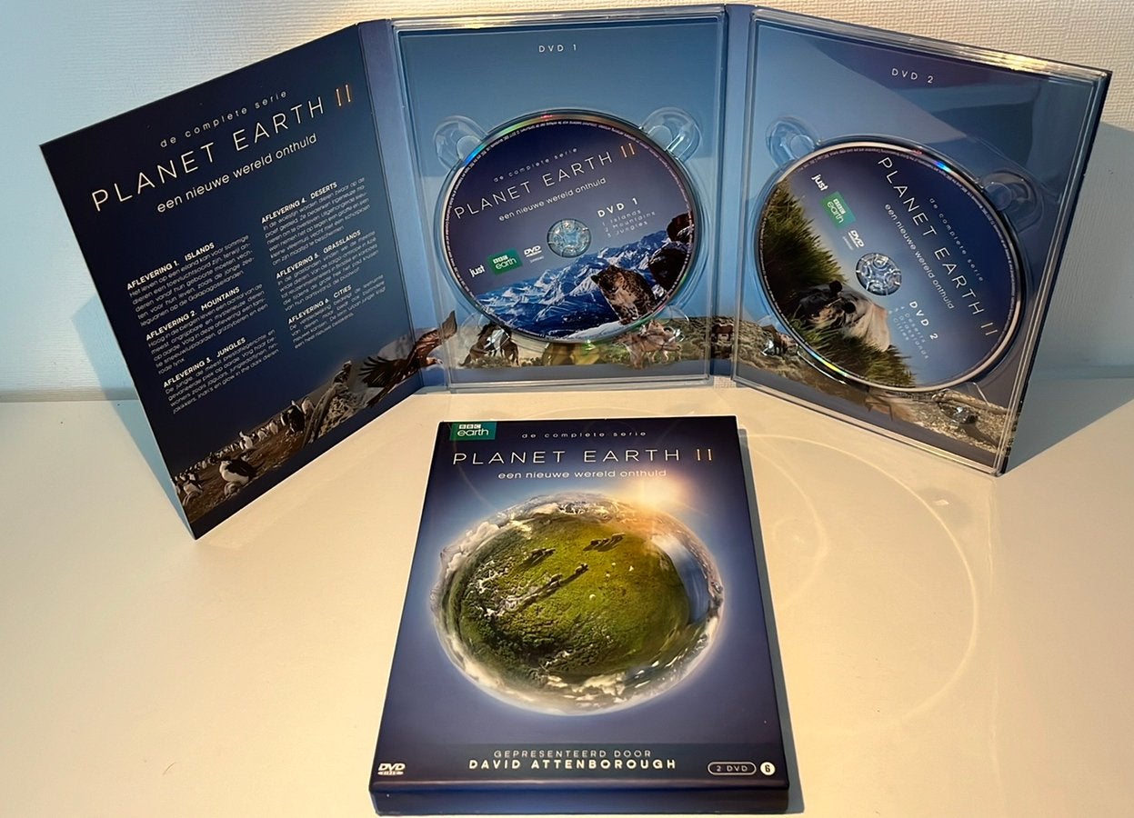 Planet earth dv, Alle leeftijden, Ophalen, Zo goed als nieuw, Natuur