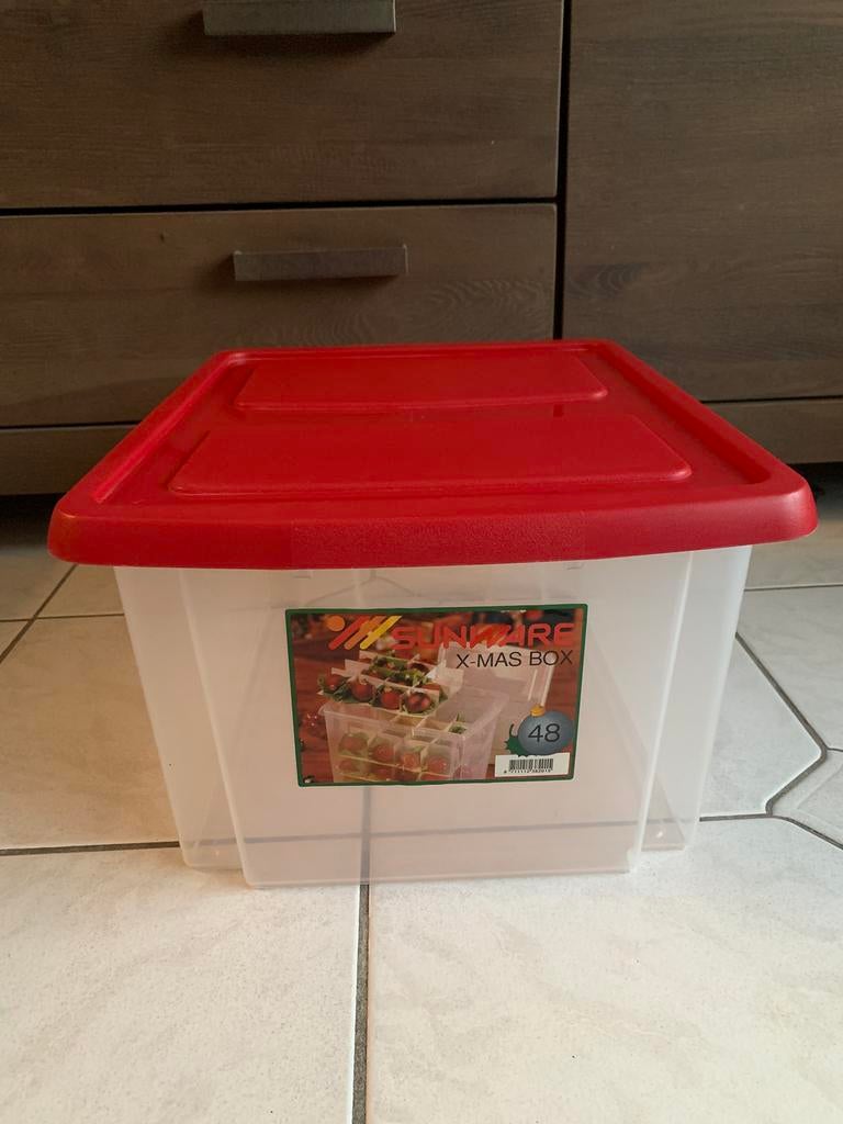 Plastic opbergbak!, Ophalen, Gebruikt, 50 tot 75 cm, Minder dan 40 cm