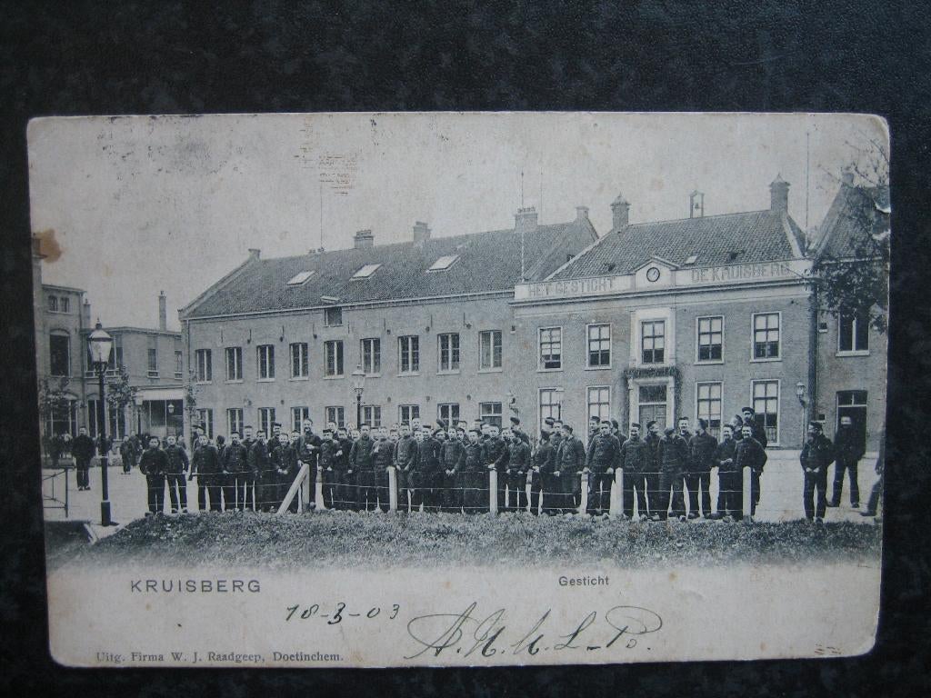 DOETINCHEM Gesticht De Kruisberg C 1903, Ophalen of Verzenden, Voor 1920, Gelderland