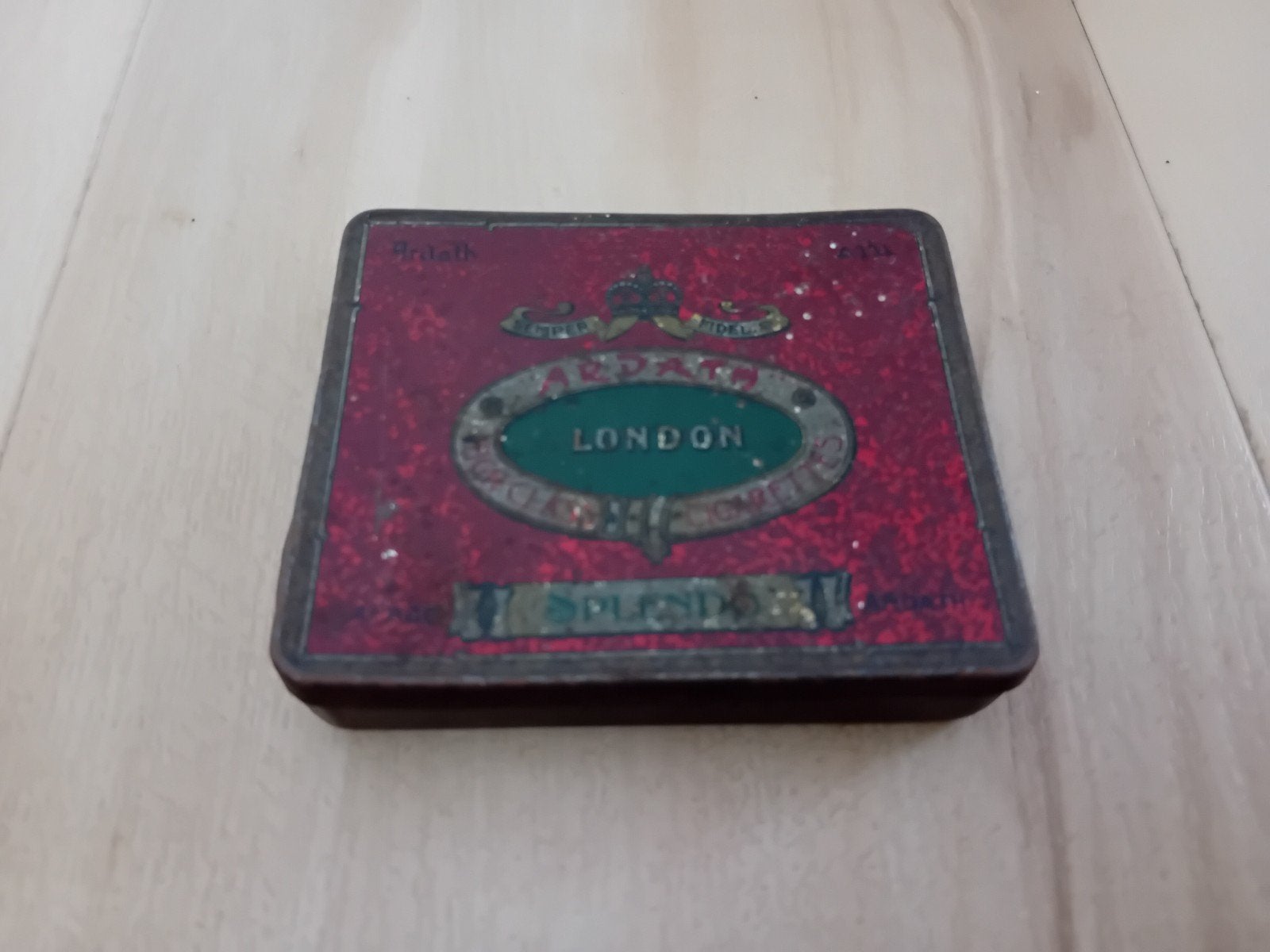 Vintage Ardath Splendor Sigarettenblikje - London, Ophalen of Verzenden