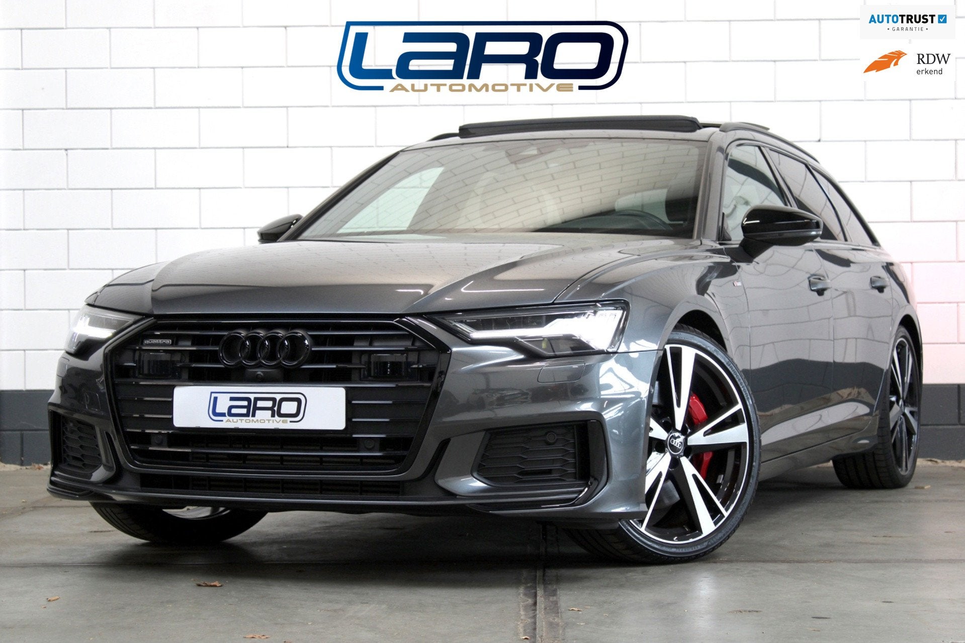 Audi A6 Avant 55 TFSI e quattro S-Line | Pano Trekh. 360 Mat, Auto's, Automaat, Dealer onderhouden, 14 kWh, Euro 6