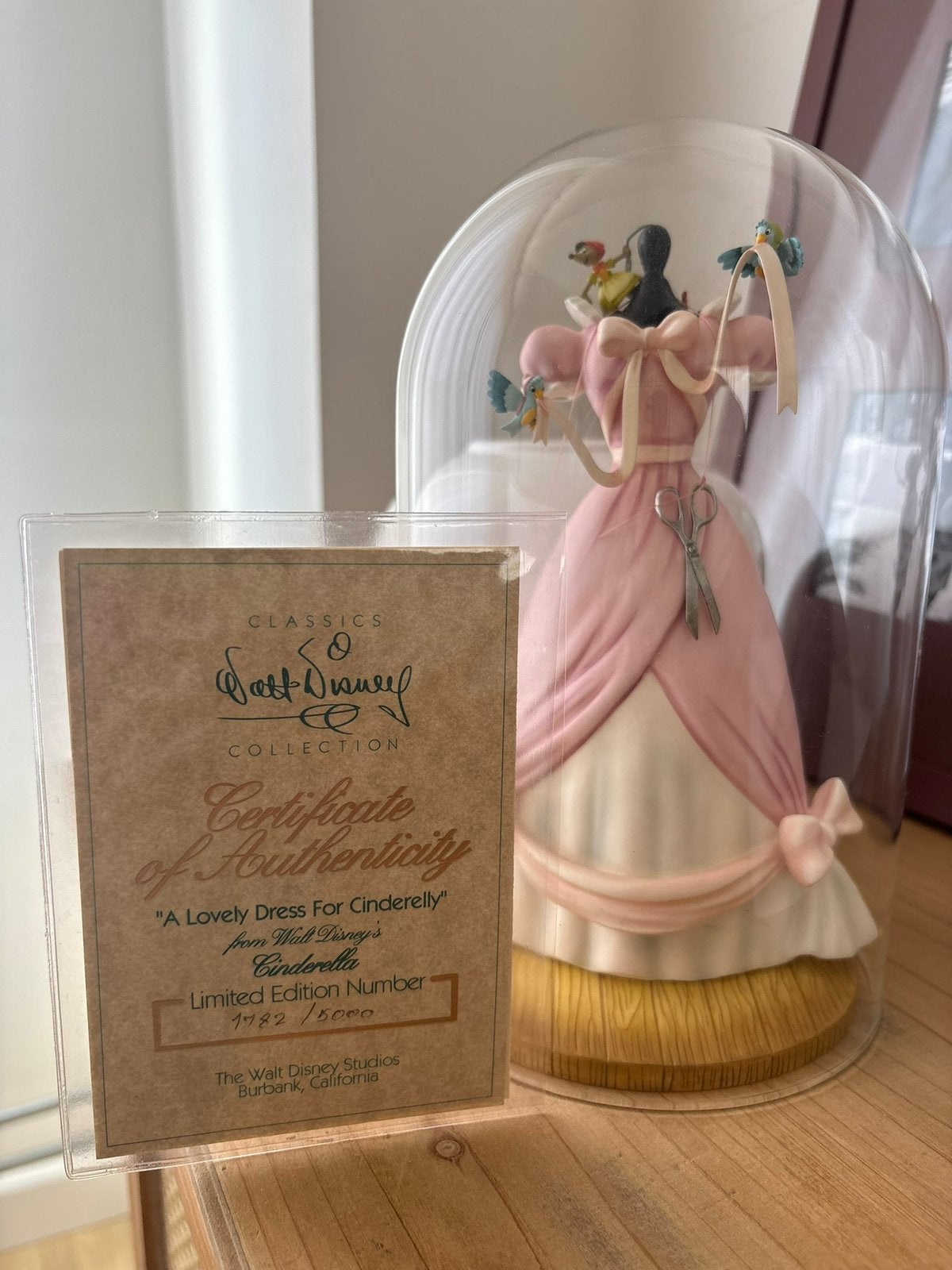 Wdcc Disney cinderella, Ophalen of Verzenden, Zo goed als nieuw