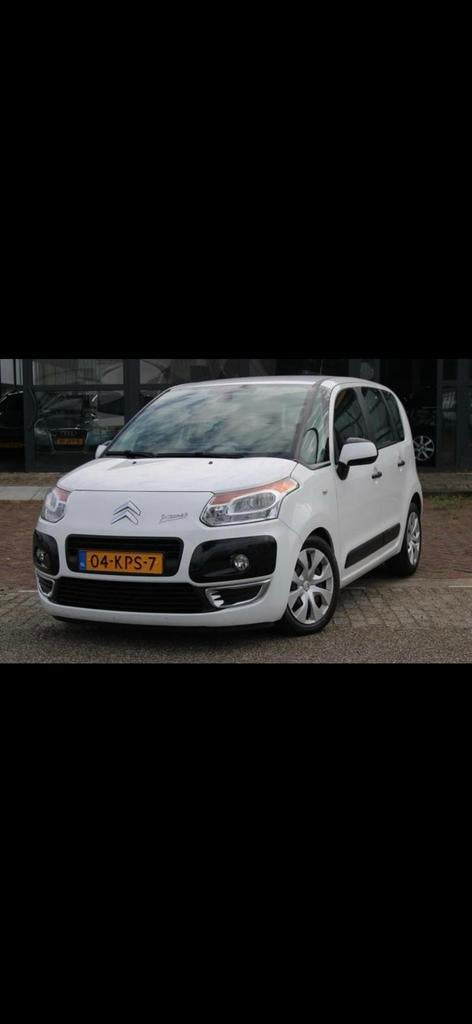 Citroën C3 Picasso 1.6 VTI 2010 Wit, Auto's, Citroën, Voorwielaandrijving, 4 cilinders, Wit, Bedrijf