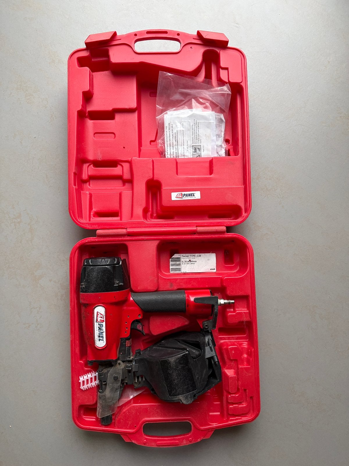 Lucht coiltacker XL-panel, Ophalen of Verzenden, Gebruikt