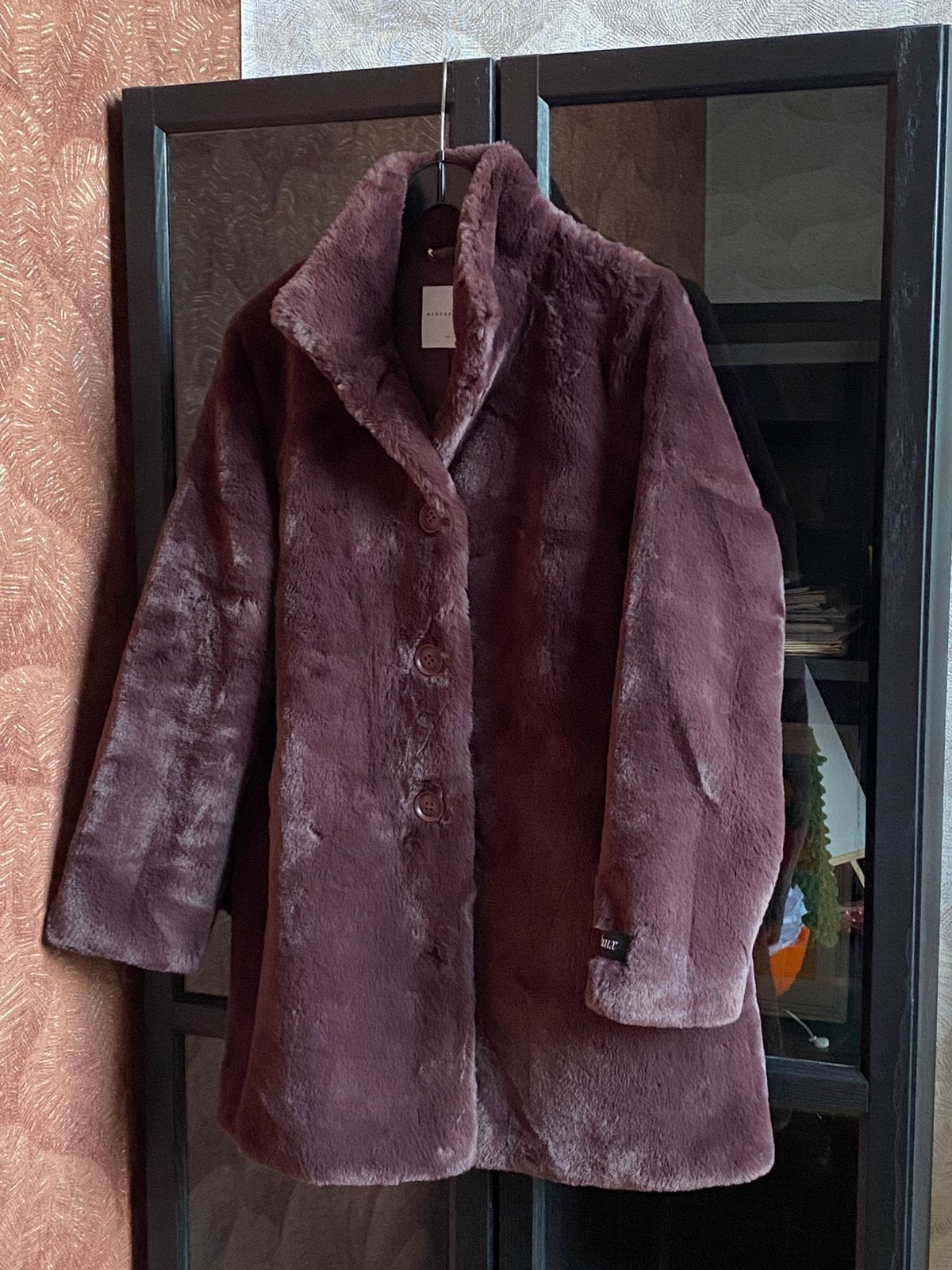 Winter jas 3/4 nieuw, Ophalen, Zo goed als nieuw, Maat 38/40 (M), Paars