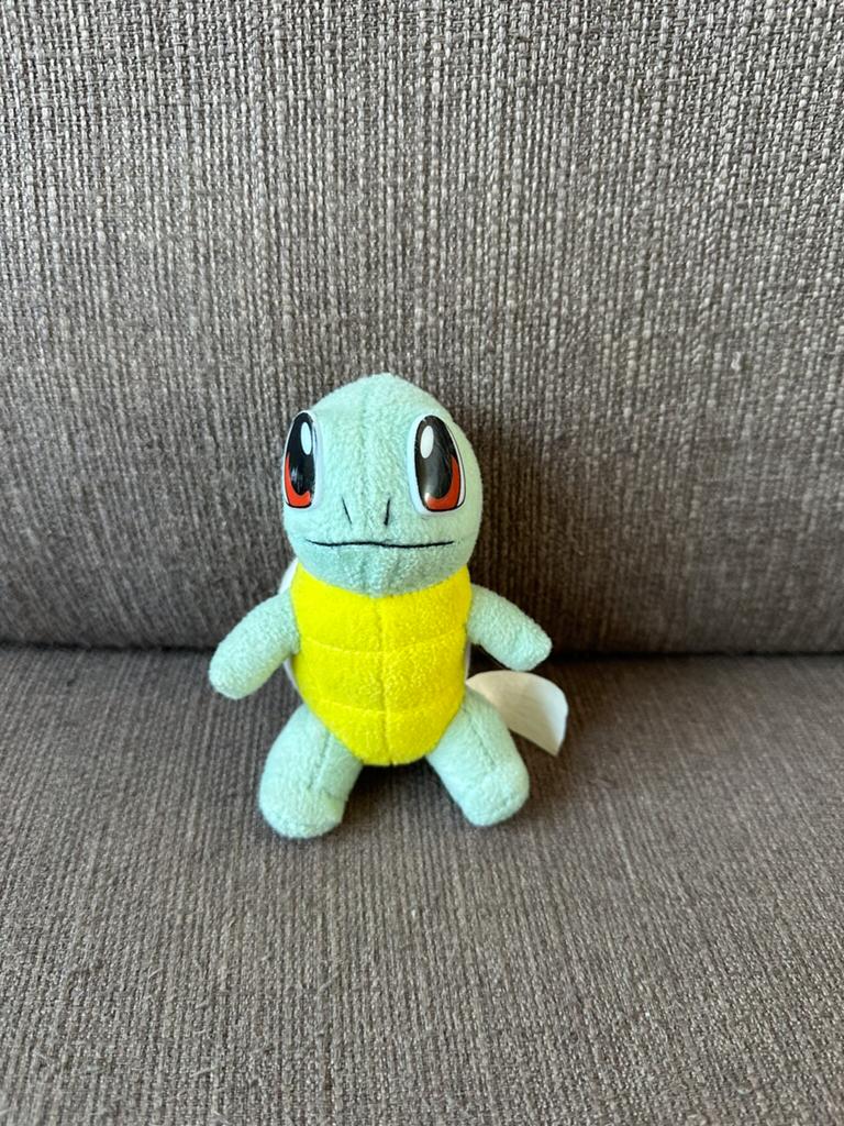 Pokémon knuffel Squirtle, Verzamelen, Ophalen of Verzenden, Zo goed als nieuw