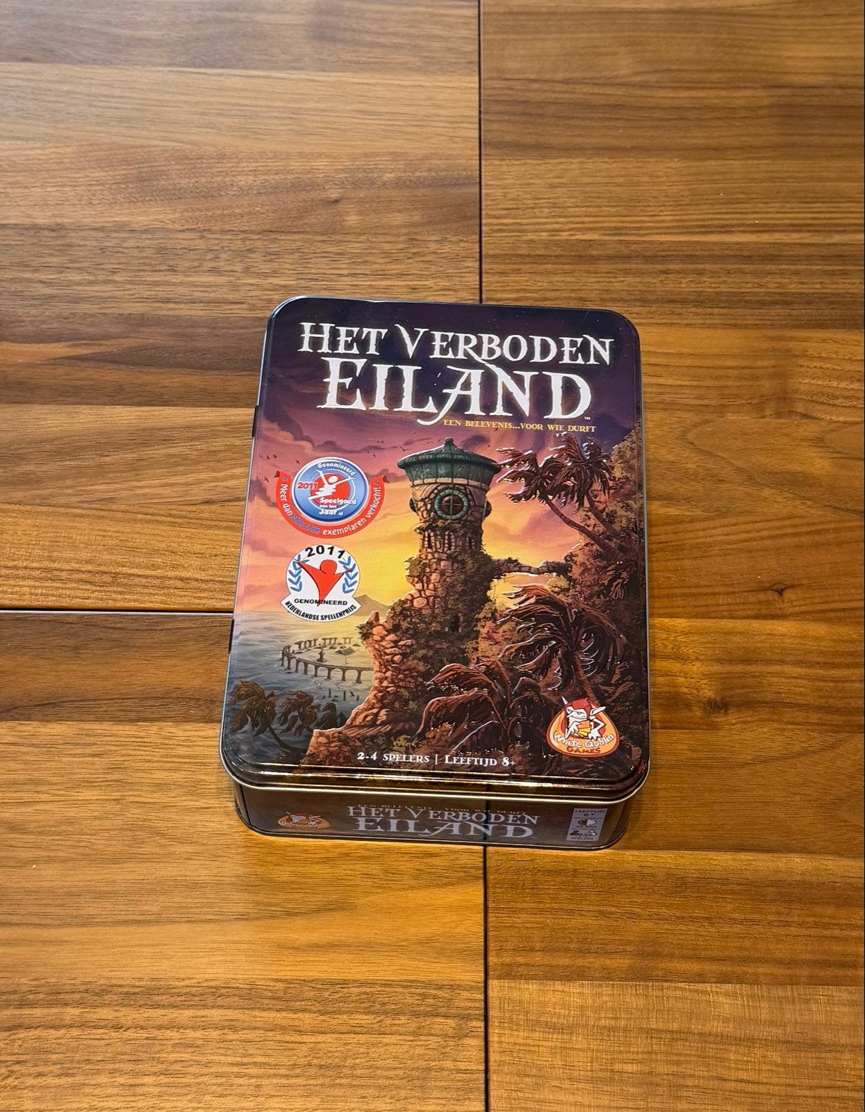 Het Verboden Eiland - Strategisch Coöperatief Bordspel, Drie of vier spelers, Ophalen of Verzenden, Zo goed als nieuw