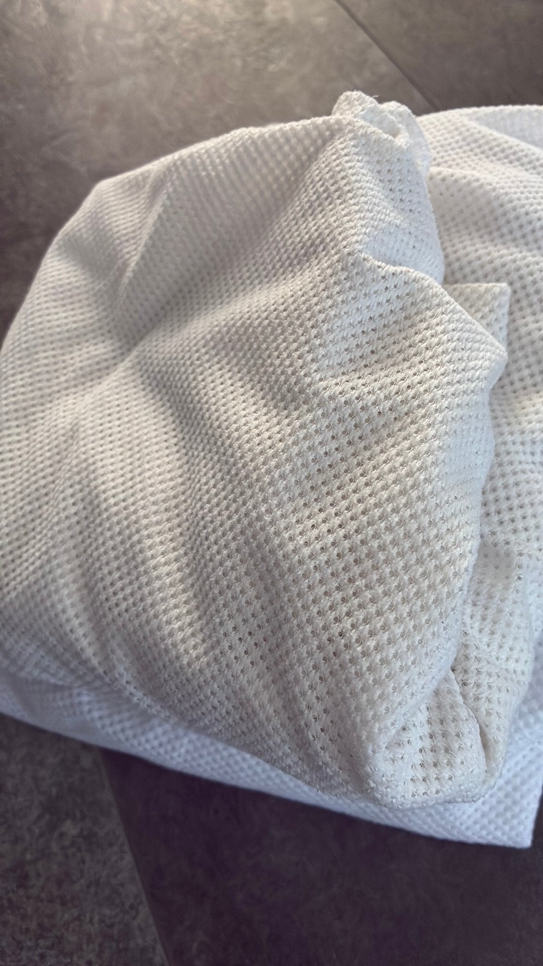 Aerosleep hoeslaken, Ophalen, Gebruikt, Eenpersoons, Wit