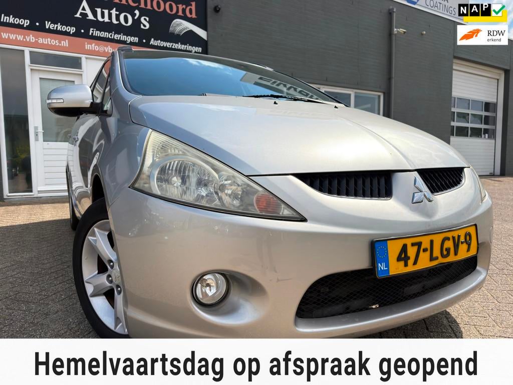 Mitsubishi Grandis 2.4-16V Limited 7 pers. van 1ste Eig met, Auto's, Mitsubishi, Voorwielaandrijving, Gebruikt, Parkeersensor
