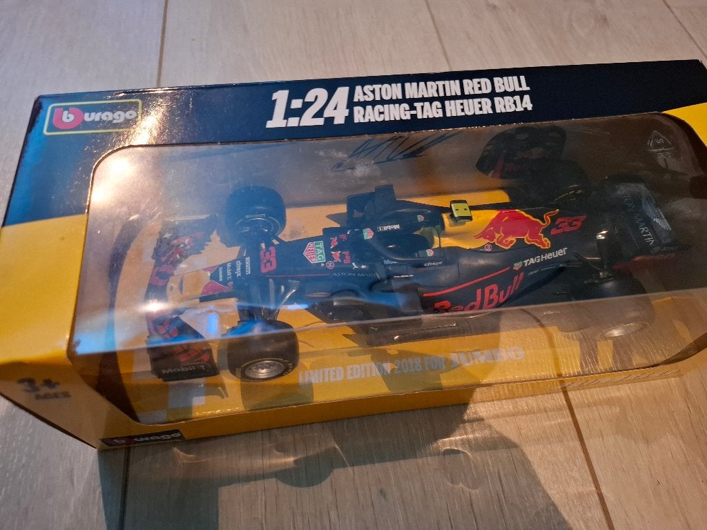 model auto: Red Bull Racing F1 Max Verstappen #33, Ophalen of Verzenden, Nieuw, Auto, Bburago