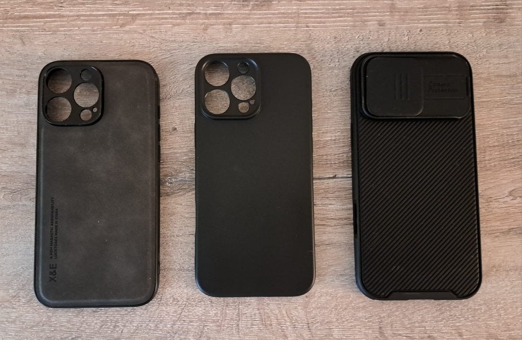 Siliconen Hoesjes voor iPhone 11 t/m 17 Pro Max (Nieuw!), Zwart, Overige typen, Nieuw, IPhone 12 Pro Max