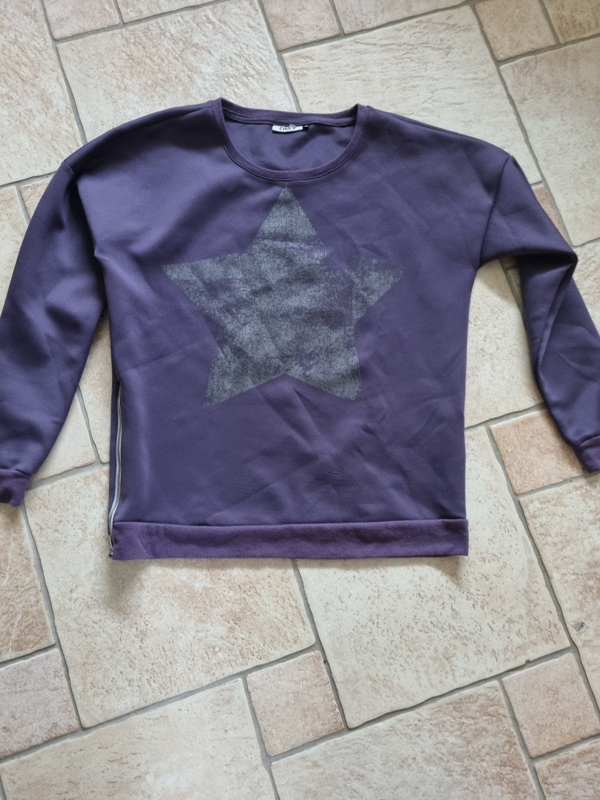 Nieuwe paarse only trui m 38, Maat 38/40 (M), Only, Paars, Nieuw