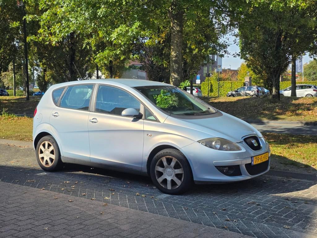 Seat Altea 1.6 75KW 2005 Blauw, Auto's, Seat, Stof, 1295 kg, 4 cilinders, Blauw