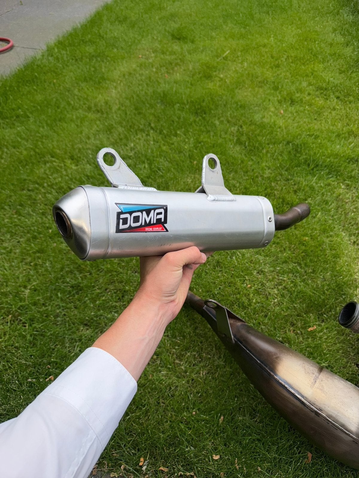 Doma Ktm sx250 uitlaat (tc250/mc250) 2023->, Ophalen of Verzenden, Gebruikt