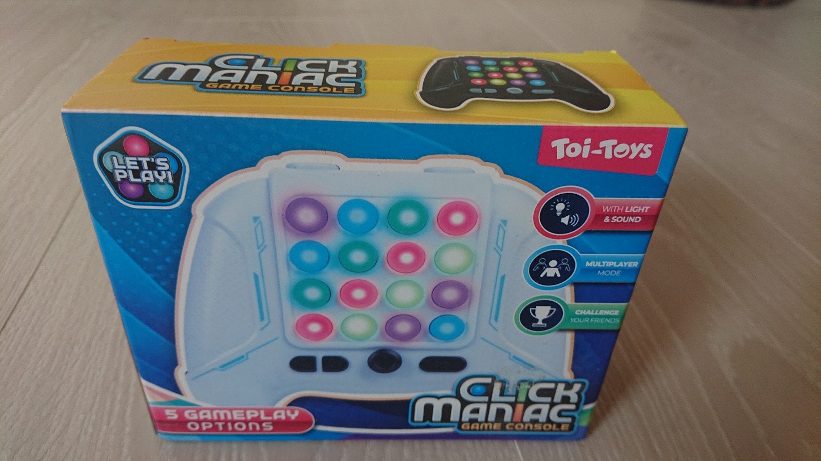 click maniac spel, Kinderen en Baby's, Speelgoed | Overig, Ophalen of Verzenden, Zo goed als nieuw, Jongen of Meisje