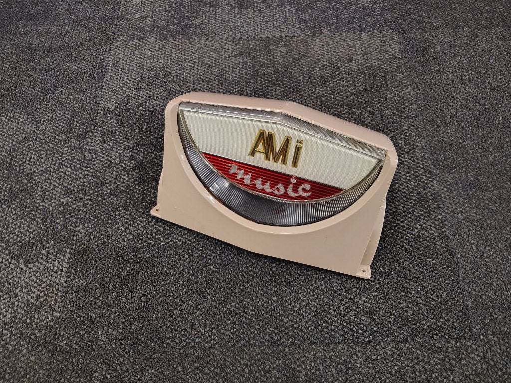 Top Embleem AMi E120 (1953) jukebox, Verzamelen, Automaten | Jukeboxen, Verzenden, 1950 tot 1960, Seeburg