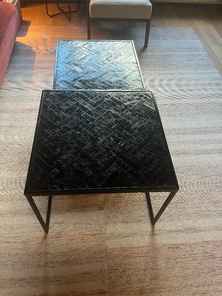 salontafel(s), Ophalen, Gebruikt, 50 tot 100 cm, Vierkant