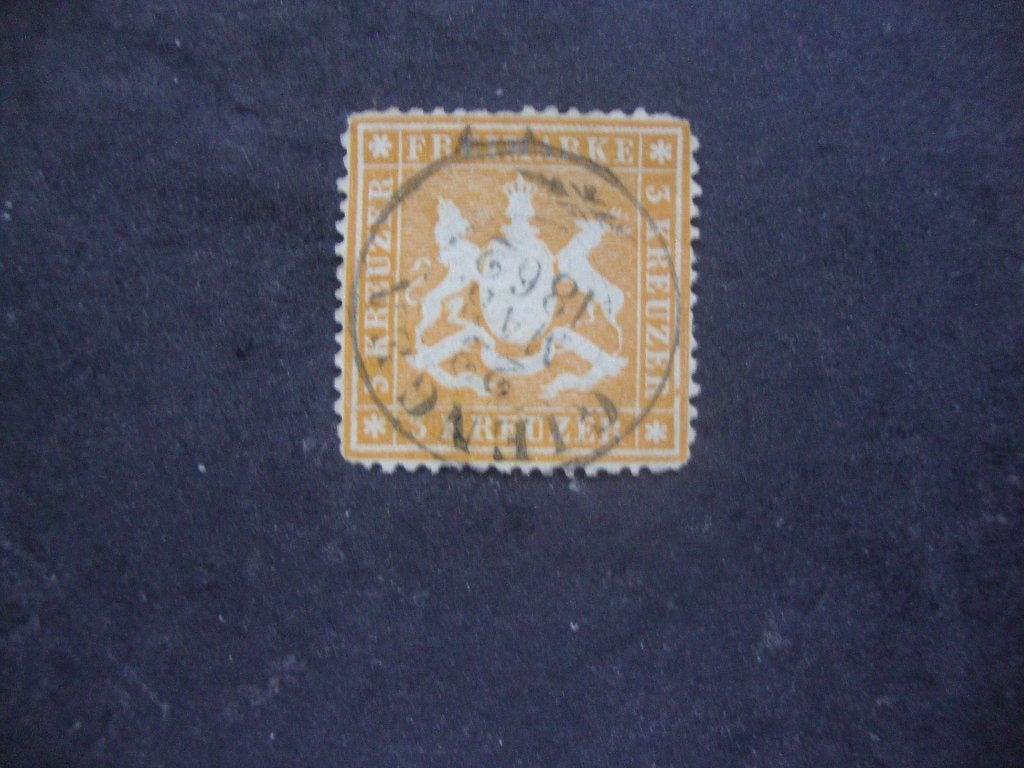 Wurttemberg nr. 17a Gestempeld,, Ophalen of Verzenden, Duitse Keizerrijk, Gestempeld