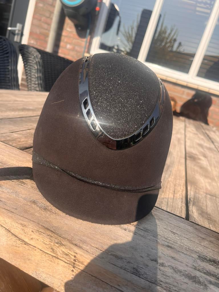 Qhp cap, Dieren en Toebehoren, Paardrijkleding, Gebruikt, Kinderen, Dressuur, Ophalen of Verzenden