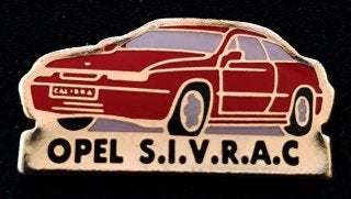 Opel S.I.V.R.A.C. pin, Verzenden, Nieuw, Transport, Speldje of Pin