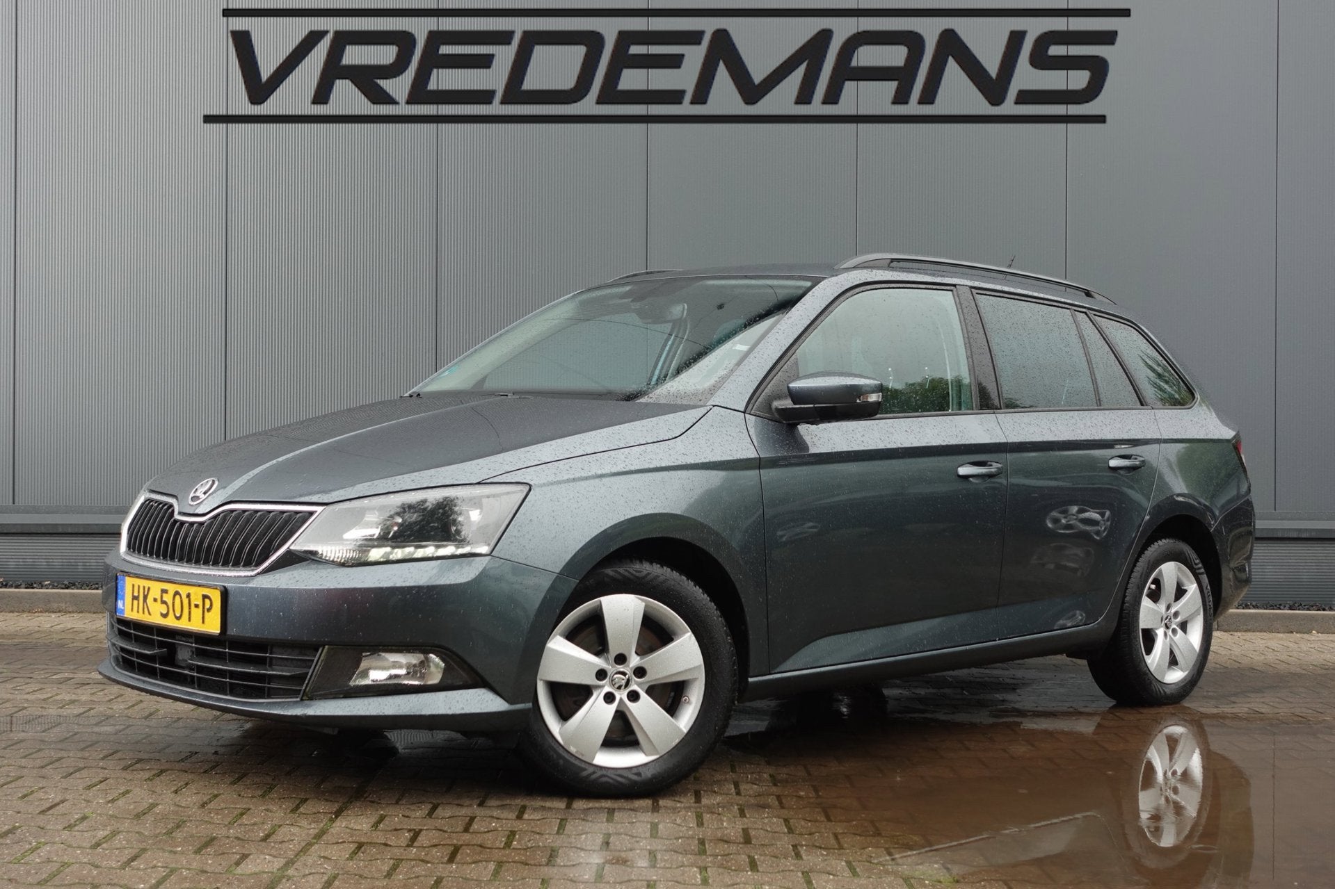 Skoda Fabia Combi 1.4 TDI Style, Auto's, Stof, Gebruikt, Euro 6, Grijs