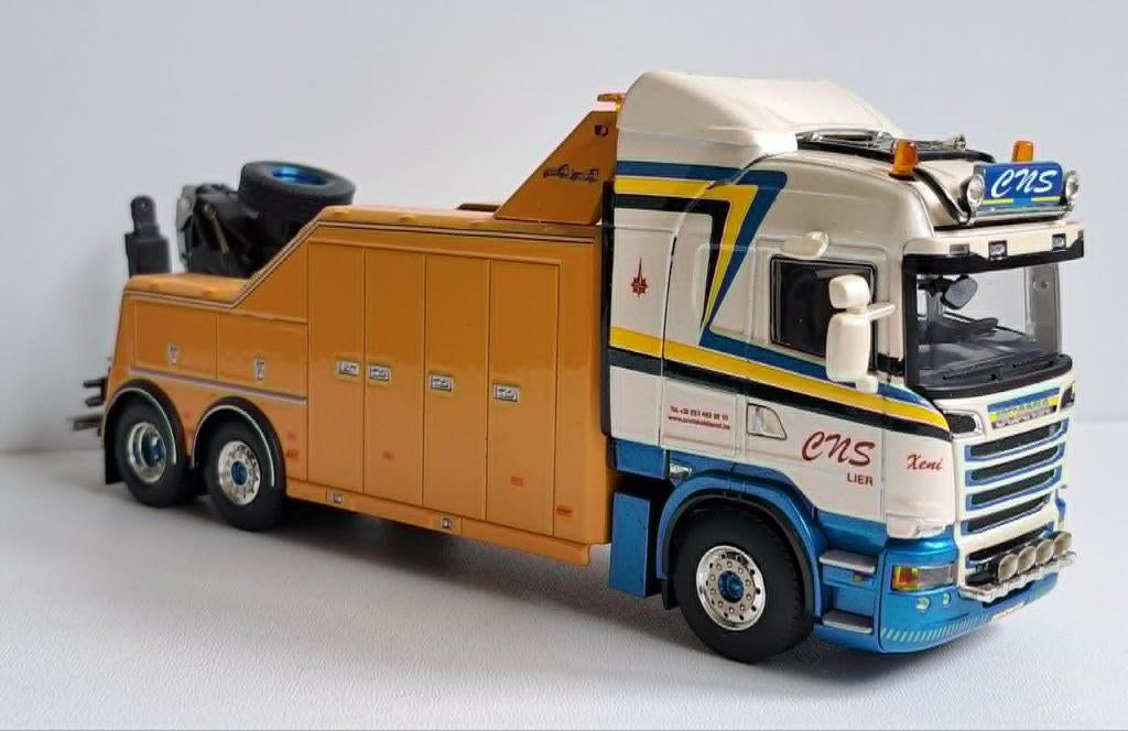 WSI wrecker CNS, Hobby en Vrije tijd, Modelauto's | 1:50, Ophalen of Verzenden, Zo goed als nieuw, Bus of Vrachtwagen, Wsi