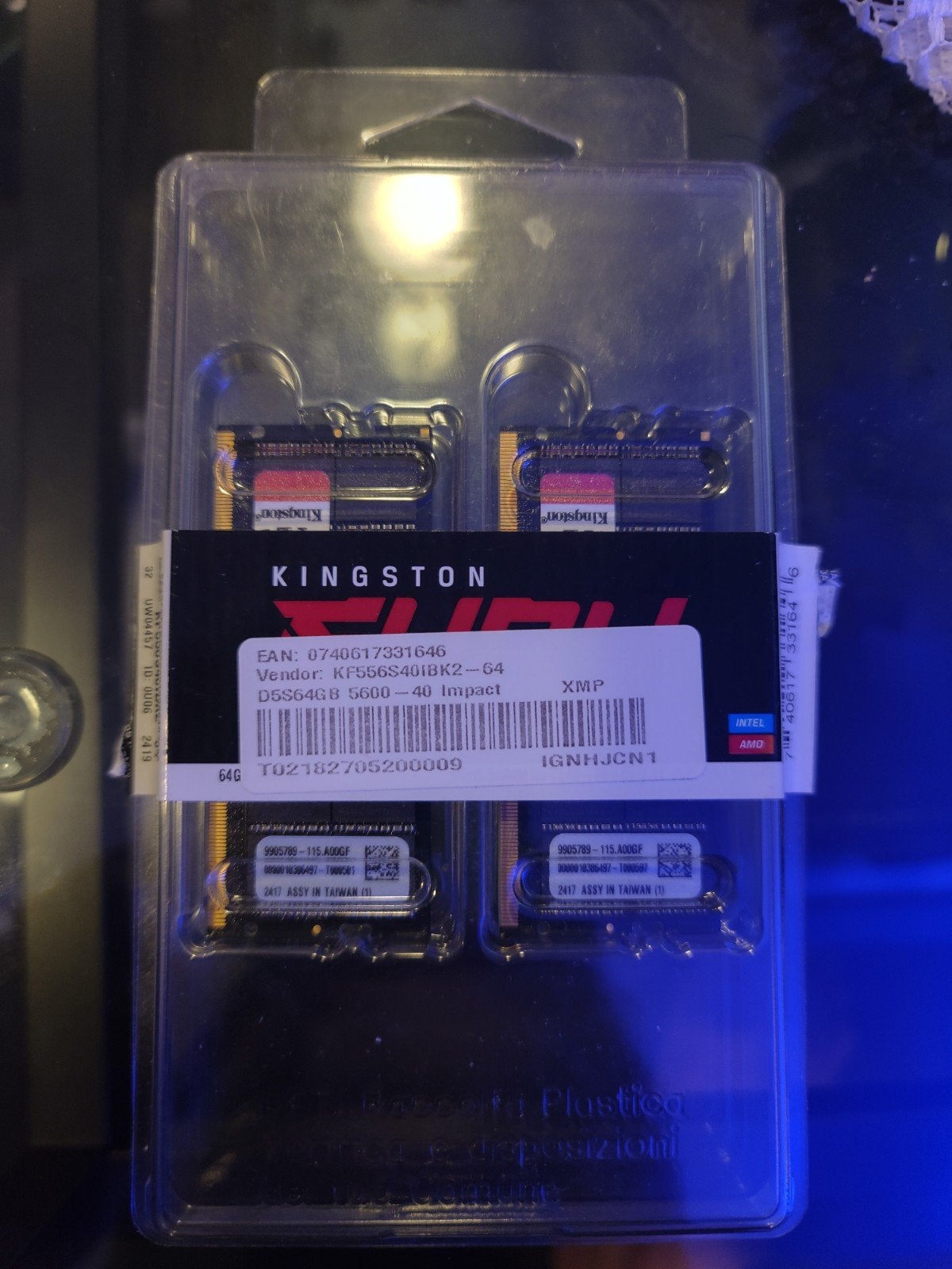 Kingston FURY Impact 64GB DDR5-5600 CL40 Laptop RAM – 2*32GB, Ophalen of Verzenden, Zo goed als nieuw, DDR5, 64 GB