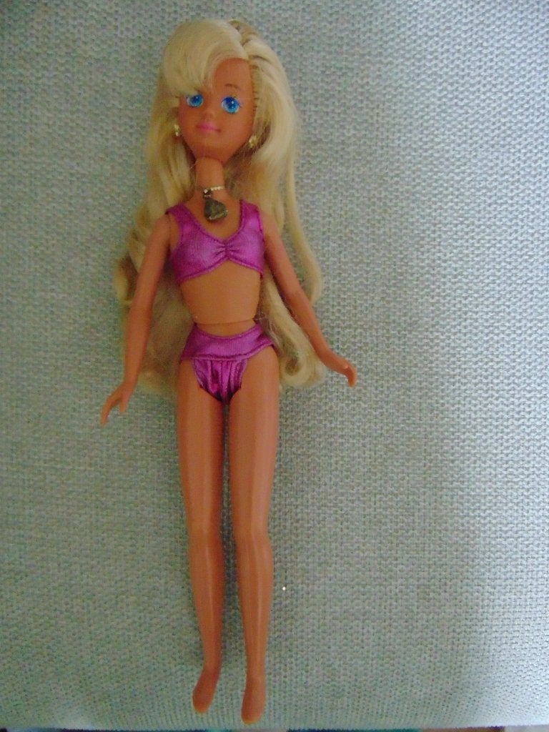 Mattel Barbie 1991 Sun Sensation Skipper pop, Verzamelen, Ophalen of Verzenden, Gebruikt, Pop