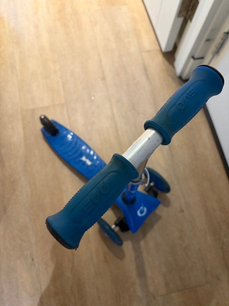 EVO Mini Cruiser scooter - blauw, Fietsen en Brommers, Ophalen, Gebruikt, Gewone step, EVO