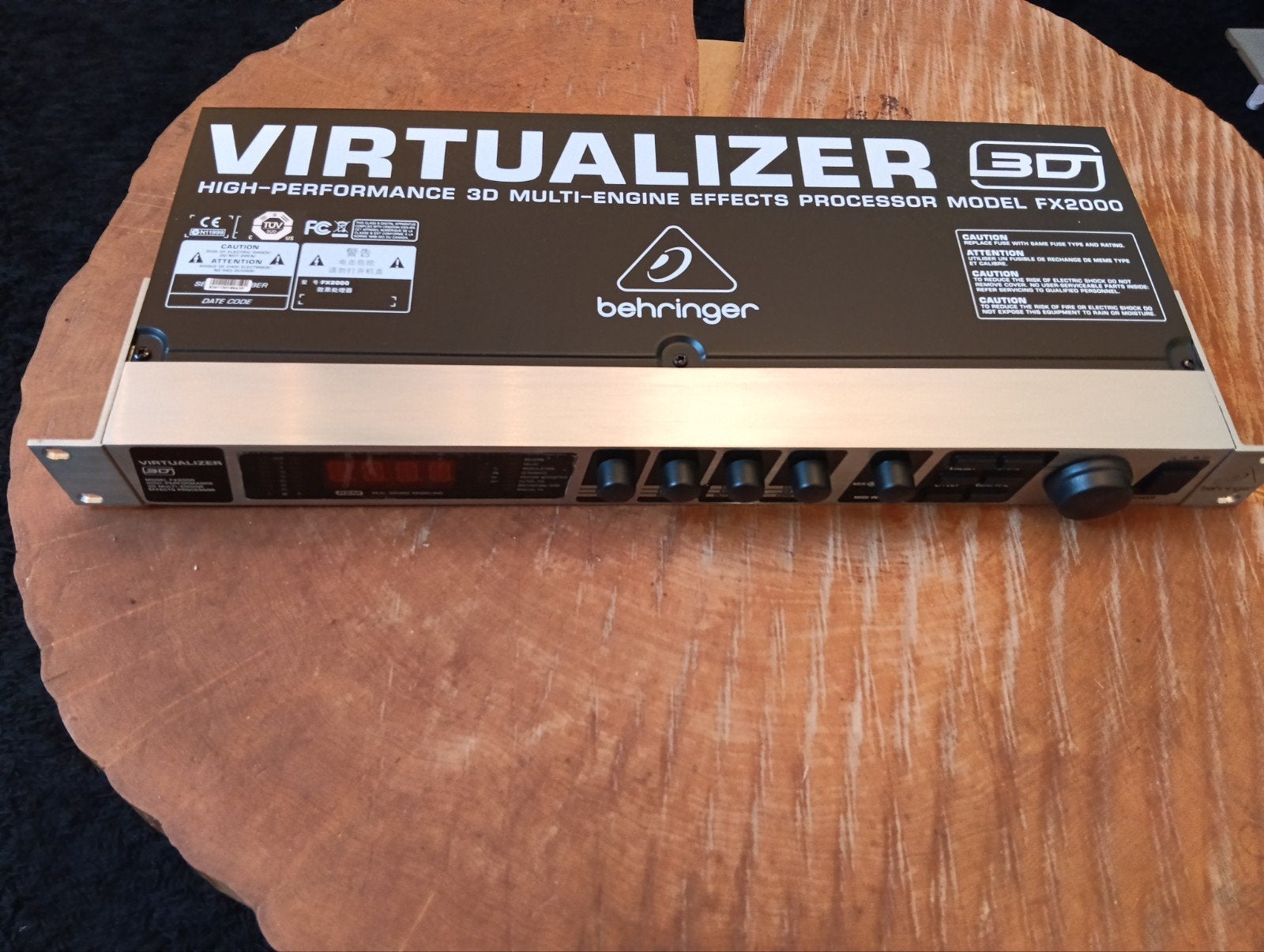 Behringer Virtualizer 3D FX2000 Multi-Effect Processor, Ophalen, Gebruikt, Delay of Echo
