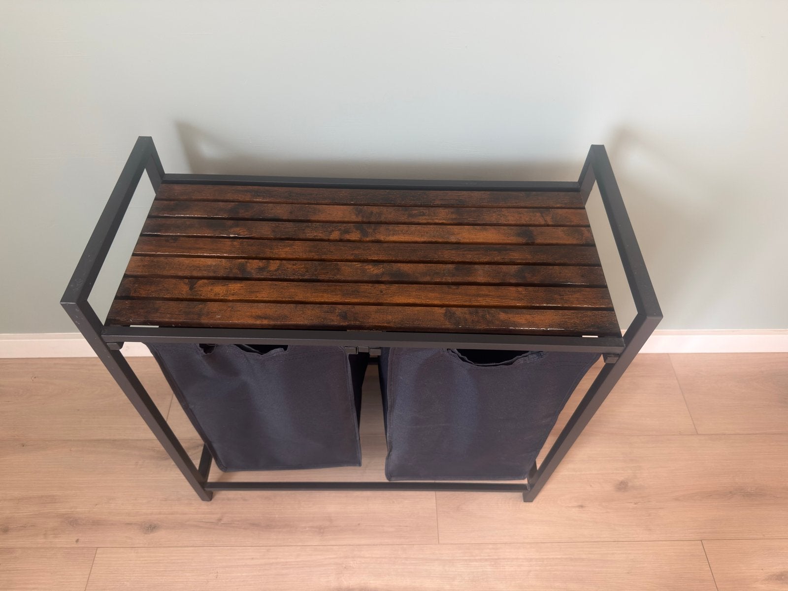 Wasbak met 2 zakken - 73x33x72 cm, Ophalen, Gebruikt