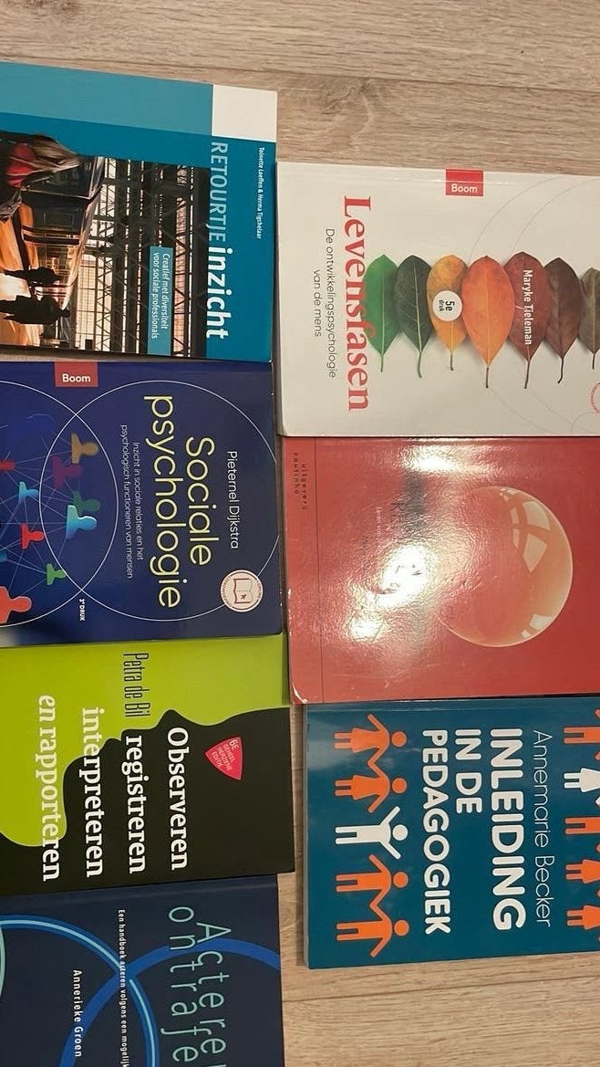 Studieboeken dramatherapie/psychologie/pedagogiek, Ophalen of Verzenden, Alpha, Zo goed als nieuw, HBO