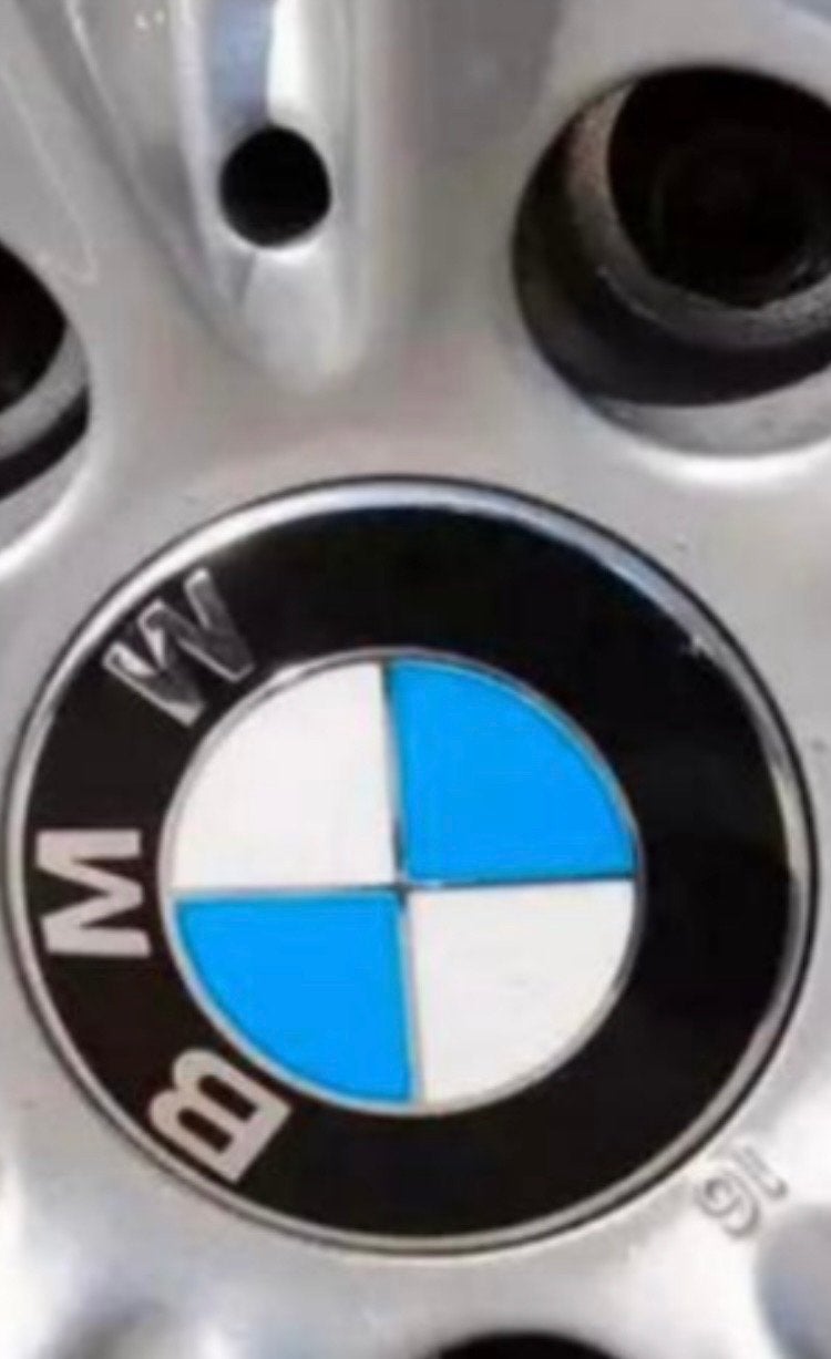 BMW Naafkappen blauw-wit 68mm - Set van 4, Ophalen of Verzenden, Nieuw