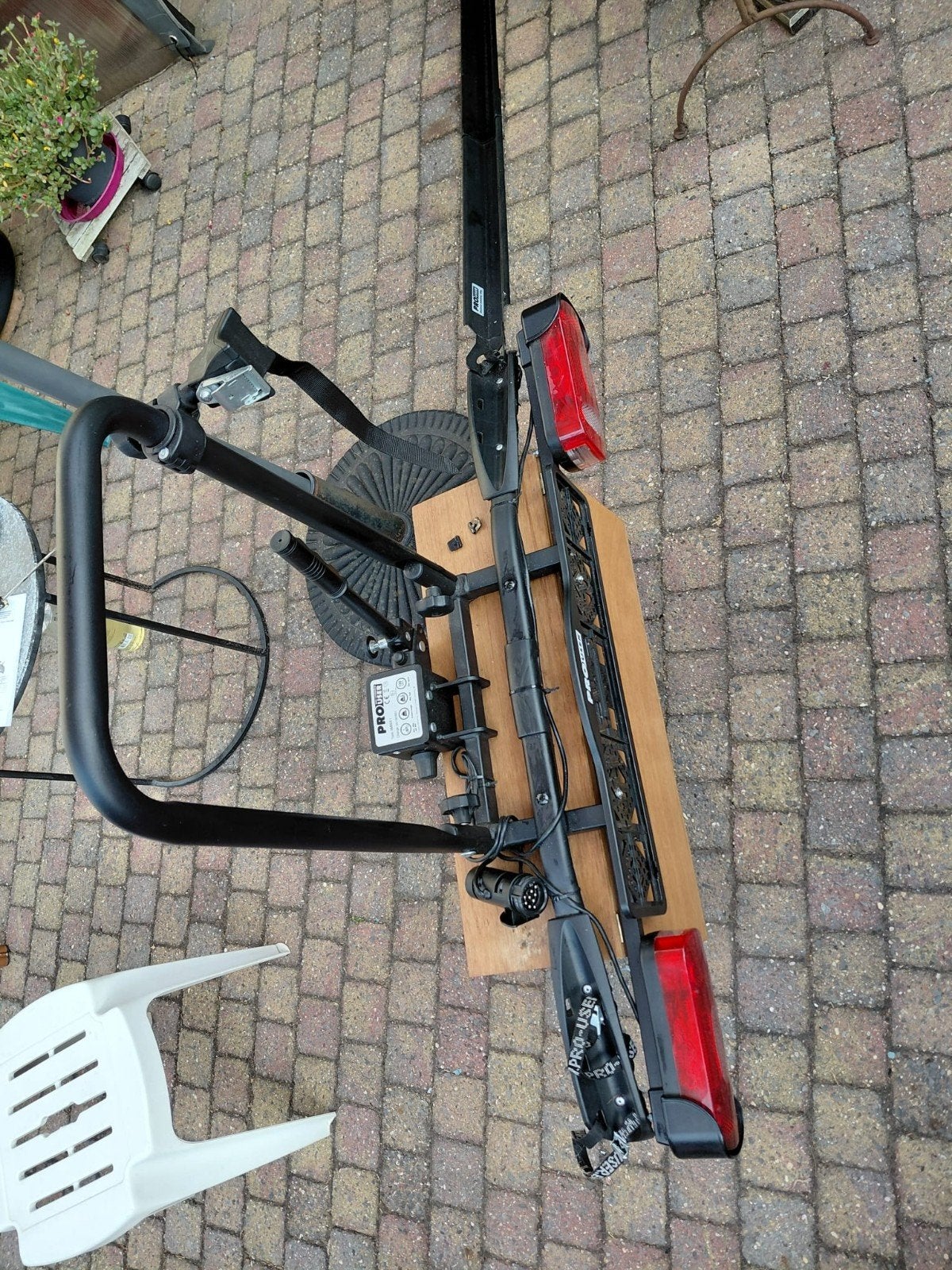 ProUser Amber 1 fietsendrager voor trekhaak, Auto diversen, Fietsendragers, Ophalen, Zo goed als nieuw, 1 fiets, Trekhaakdrager