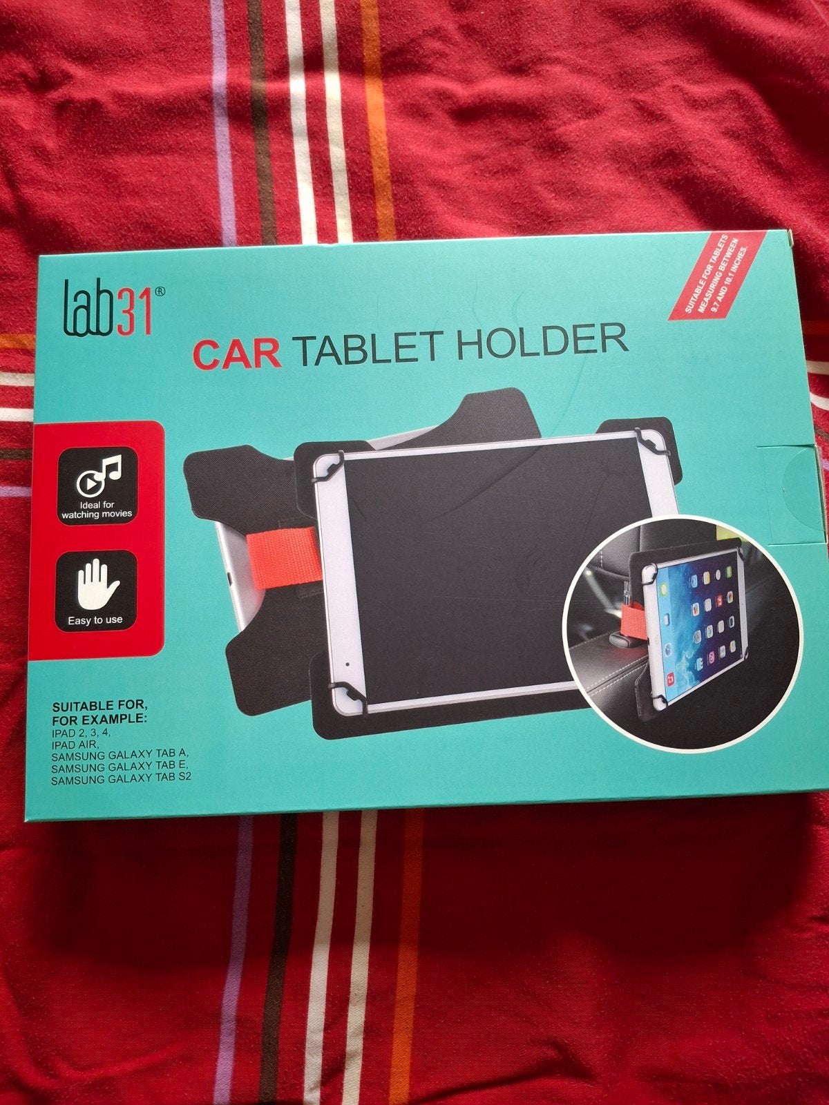 Car tablet holder tussen 9,7 en 10,1 inches, Ophalen