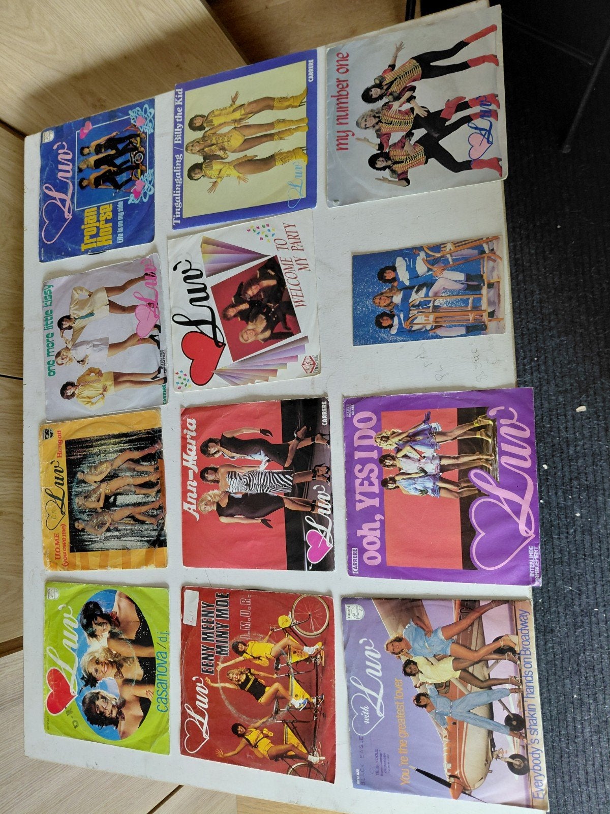 Luv' Vinyl Singles Collectie - Diverse Hits, Cd's en Dvd's, Vinyl Singles, Gebruikt, 7 inch, Ophalen of Verzenden, Pop