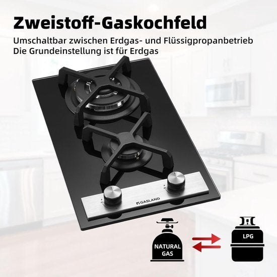 Gaskookplaat – Gasfornuis – Inbouwkookplaat, Corvance B.V., Verzenden, Nieuw, Corvancebol@gmail.com