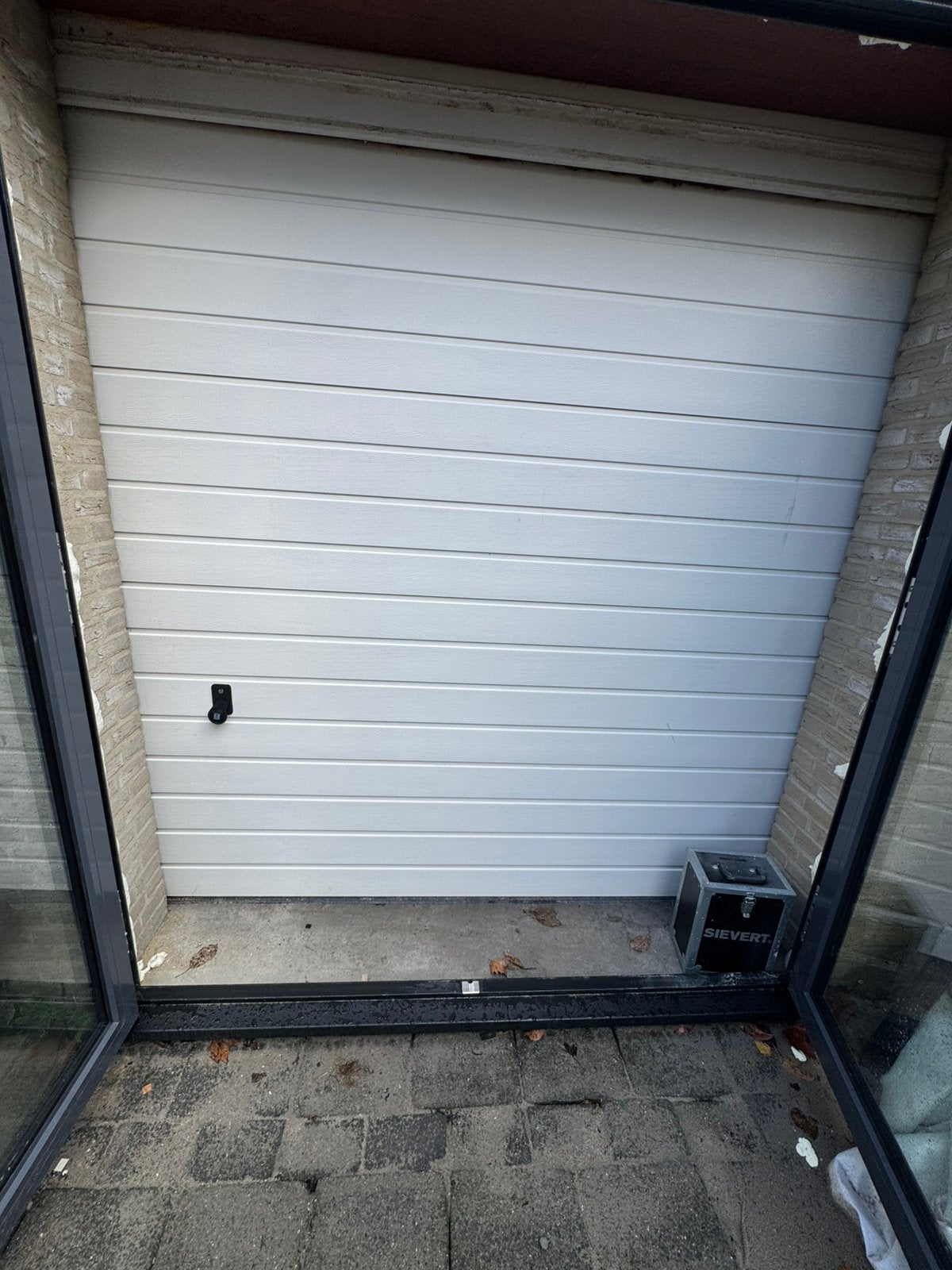 Elektrische garagedeur hormann supramatic e, Ophalen, Gebruikt, 200 cm of meer