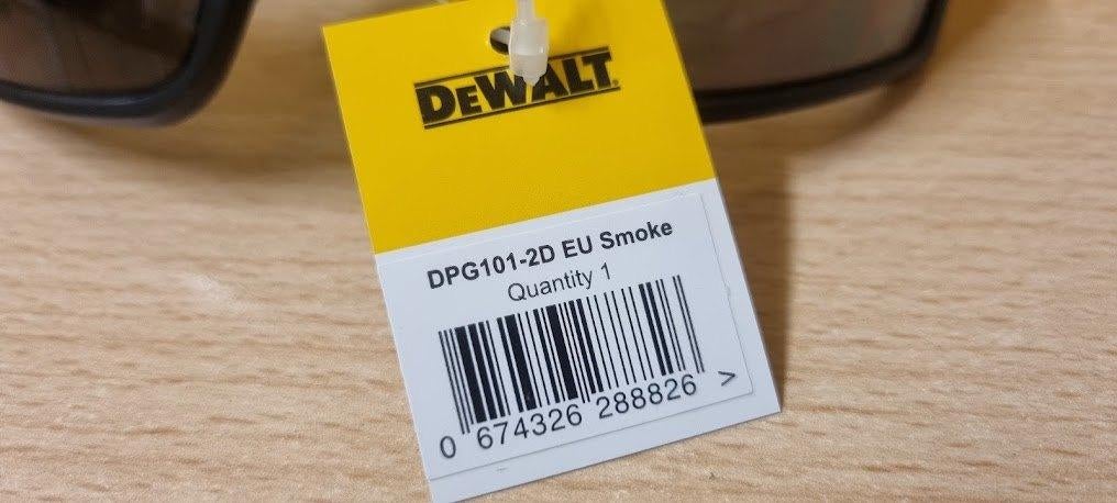 veiligheidsbril DeWalt – nieuw en origineel, Ophalen of Verzenden, Nieuw