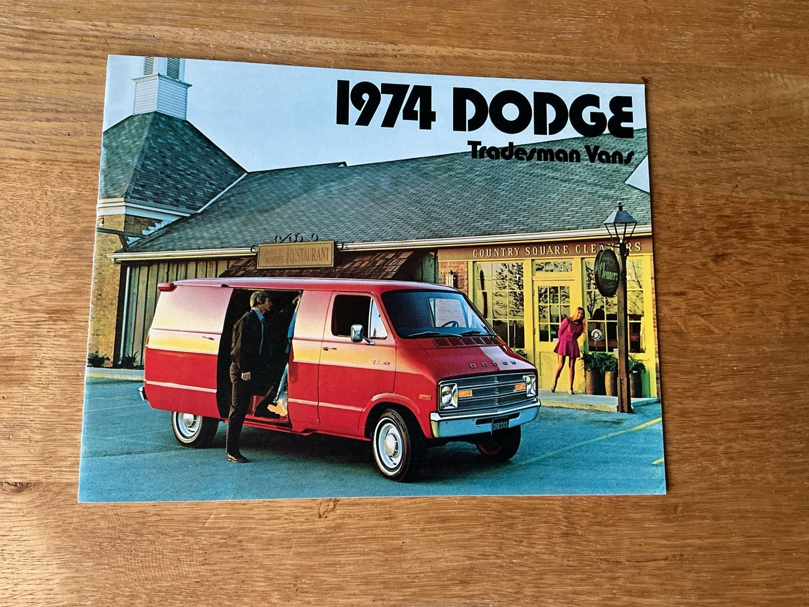 1974 Dodge Tradesman Van brochure, Ophalen of Verzenden, Zo goed als nieuw, Overige merken