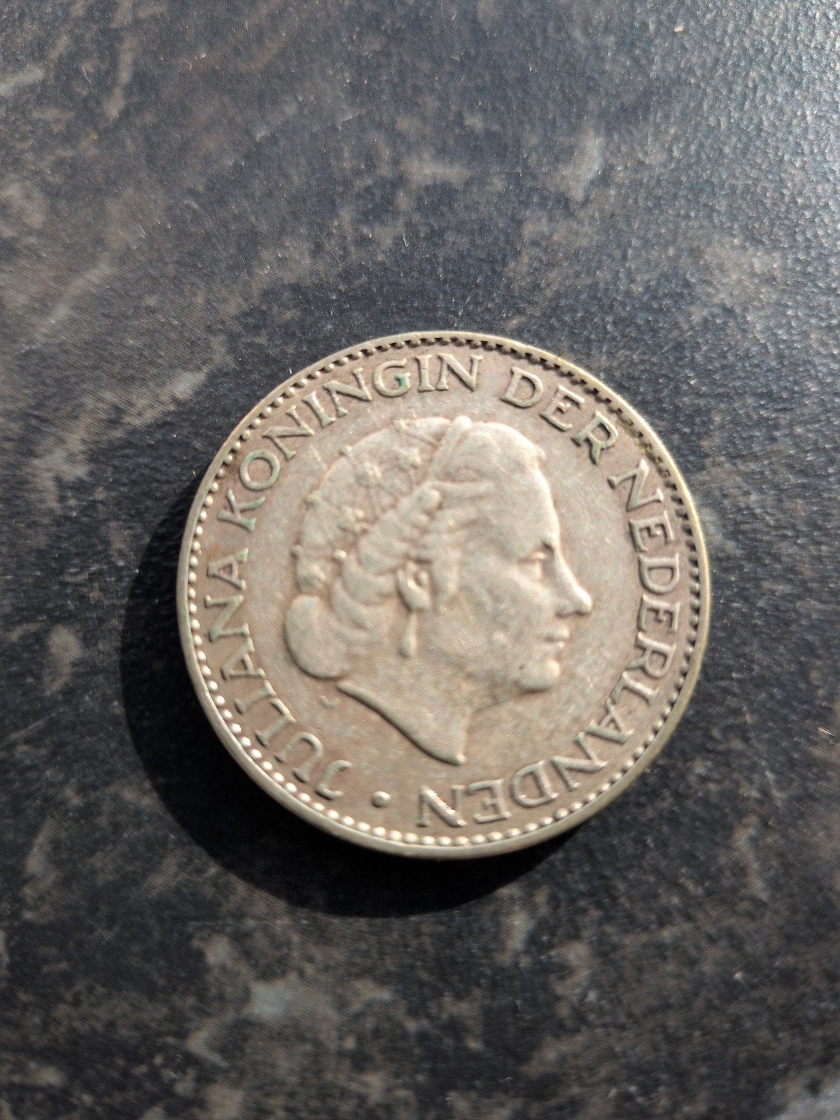 1 Gulden Koningin Juliana 1957 Zilveren Munt, Postzegels en Munten, Munten | Nederland, 1 gulden, Koningin Juliana, Zilver, Ophalen of Verzenden