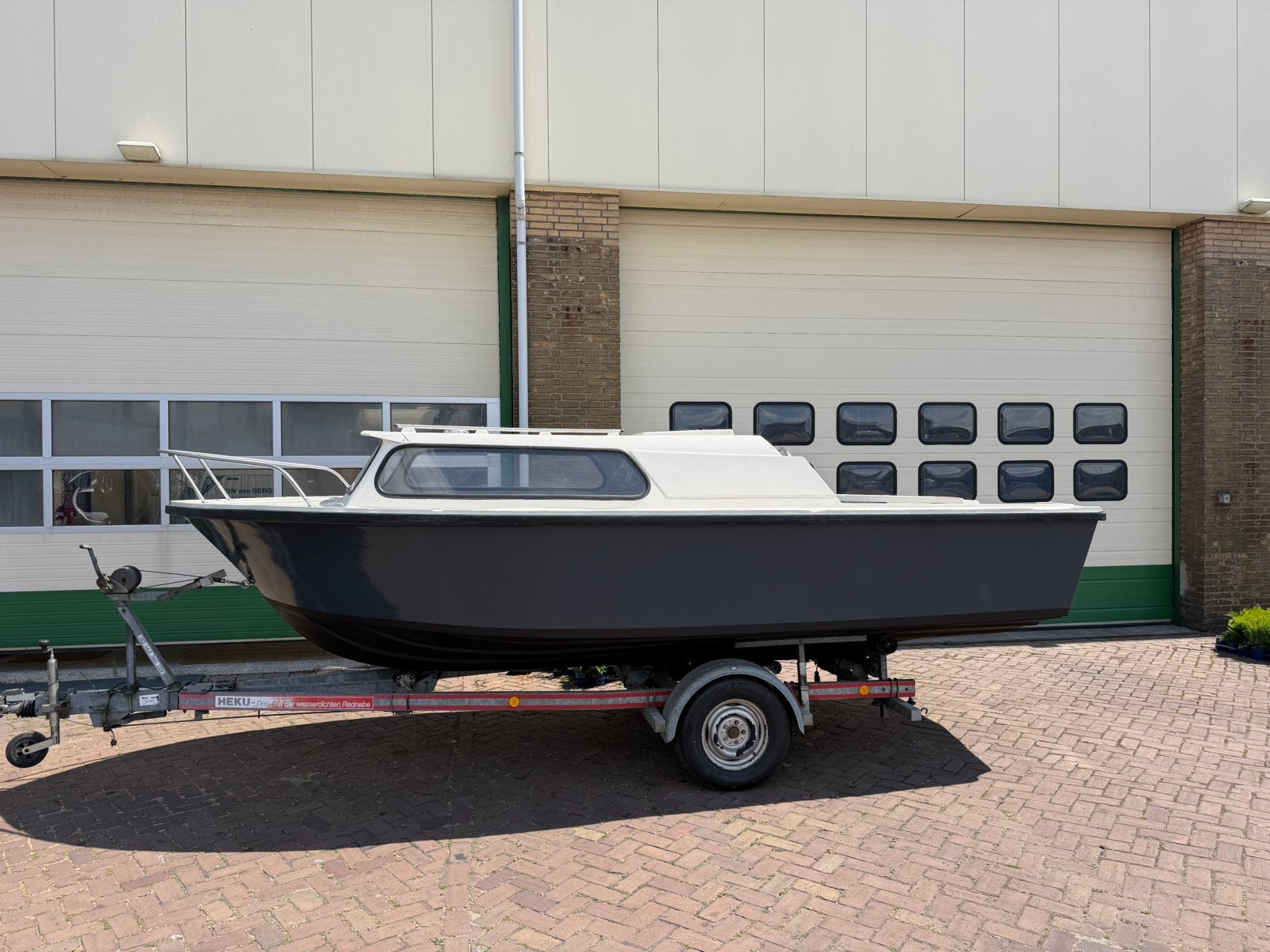 Kilkruiser 530 karperboot weekendboot kajuitboot visboot, Watersport en Boten, Vis- en Consoleboten, Ophalen, Tot 10 pk, Zo goed als nieuw