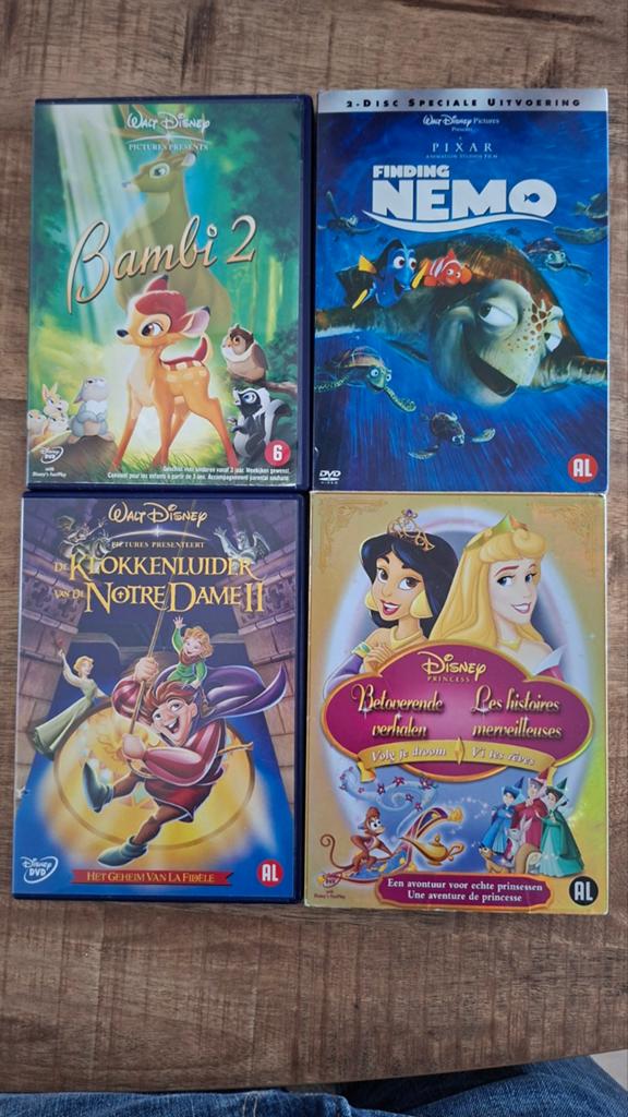 Meerdere disney dvd's, Cd's en Dvd's, Dvd's | Tekenfilms en Animatie, Alle leeftijden, Ophalen of Verzenden, Gebruikt, Amerikaans
