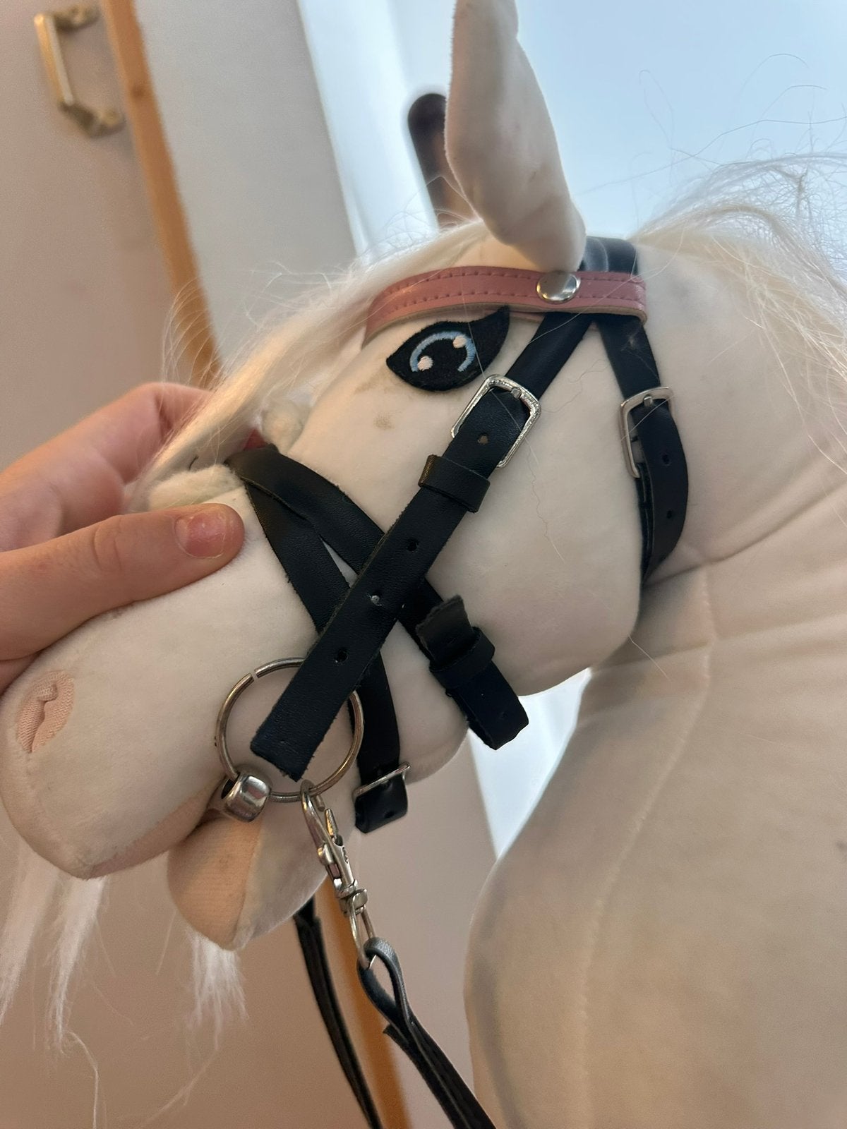 Mooi hobby horse hooft stel, Dieren en Toebehoren, Ophalen of Verzenden, Zo goed als nieuw