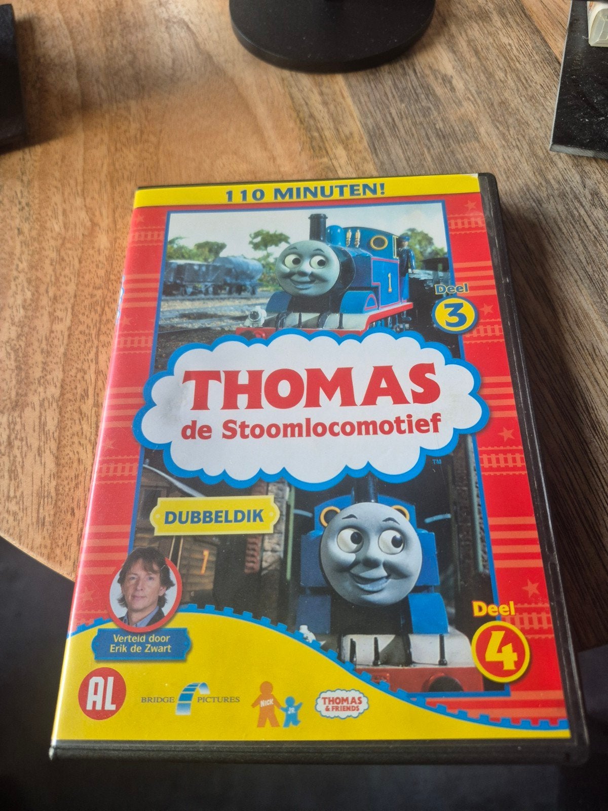 Thomas de Stoomlocomotief - Deel 3 & 4 Dubbeldik DVD, Gebruikt, Alle leeftijden, Tv-serie, Familie