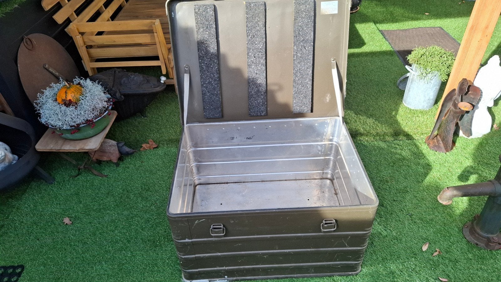 aluminium legerkist, Ophalen, Landmacht, Nederland