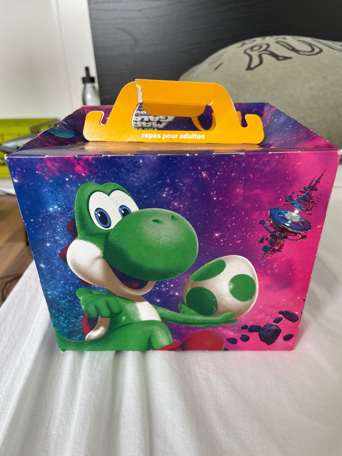 Super Mario Galaxy film Happy Meal doos - McDonald's, Ophalen of Verzenden, Gebruikt